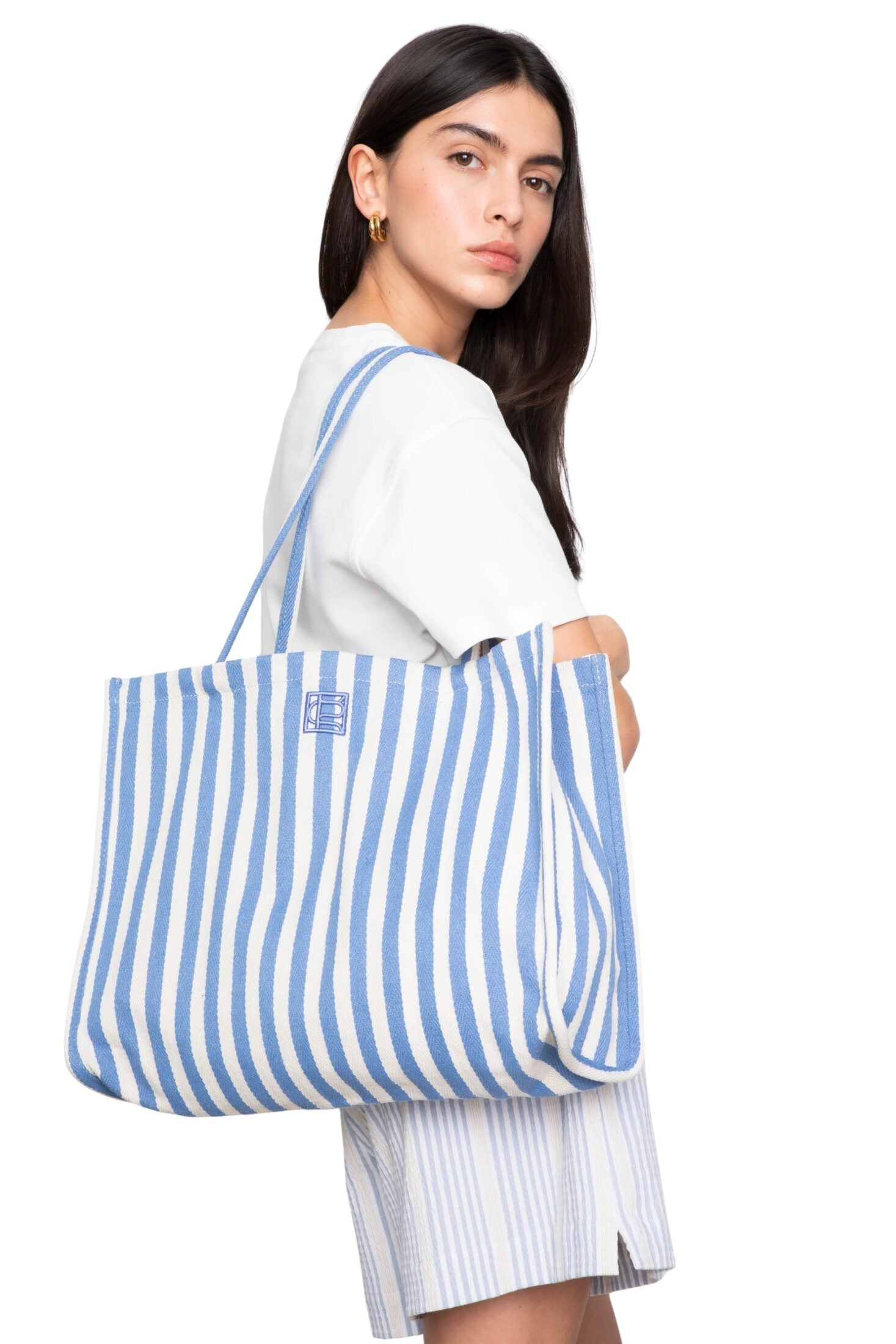 Camilla Pihl Ivy Tote Bag, blå