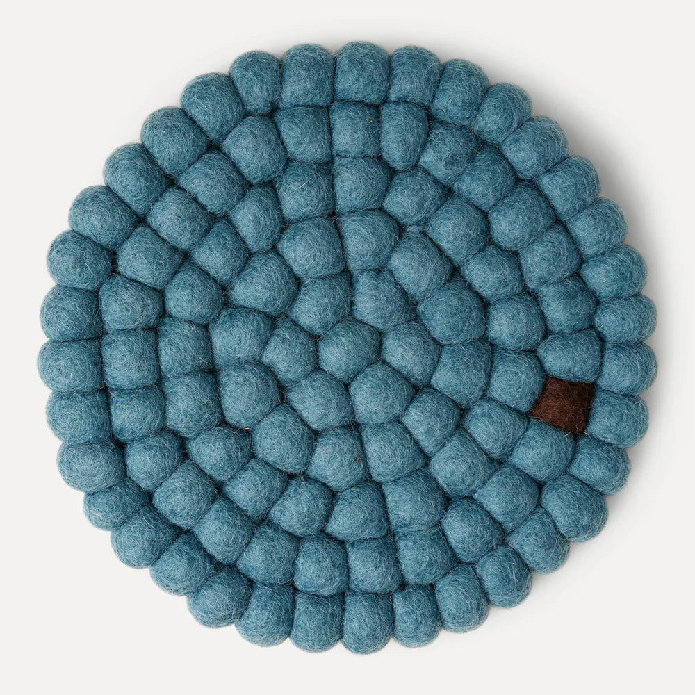 UND bordskånar Isblå/kaffe, 20cm