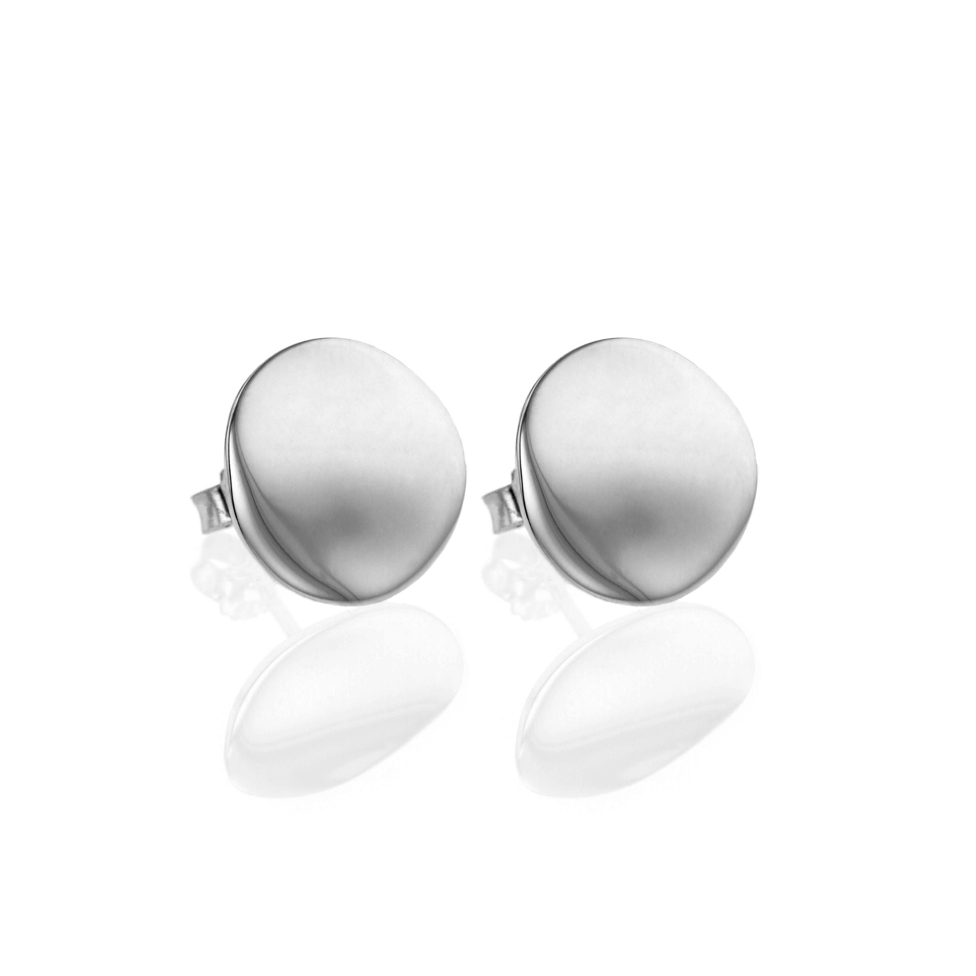 Bølge ørepynt, sølv