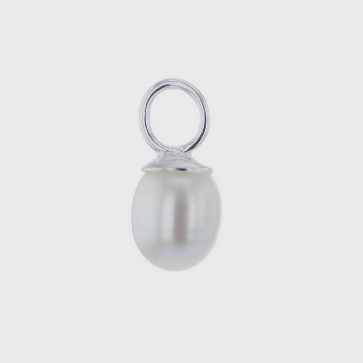 Camilla Pihl The Pearl Charm Silver