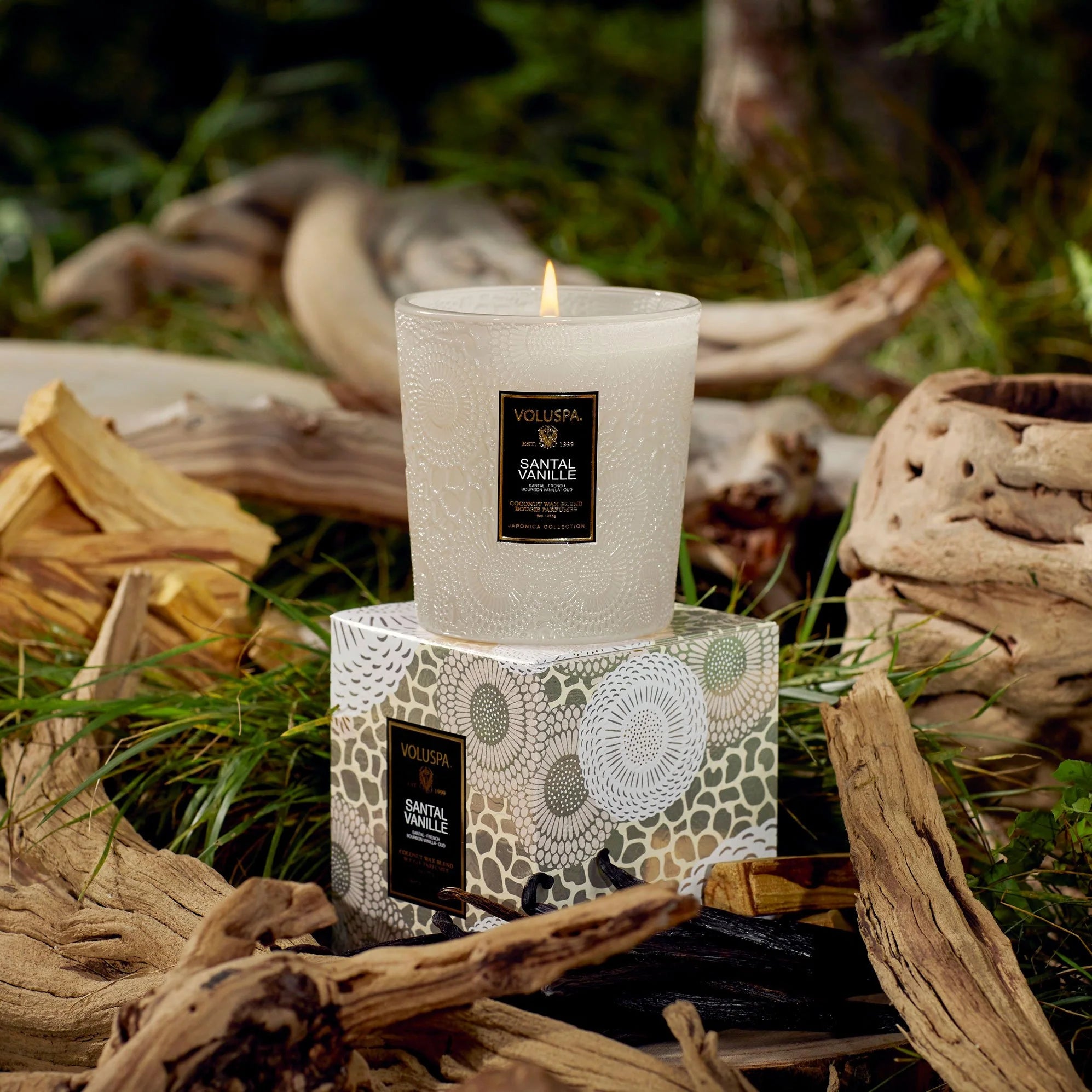 Voluspa Santal Vanille duftljos, 60t