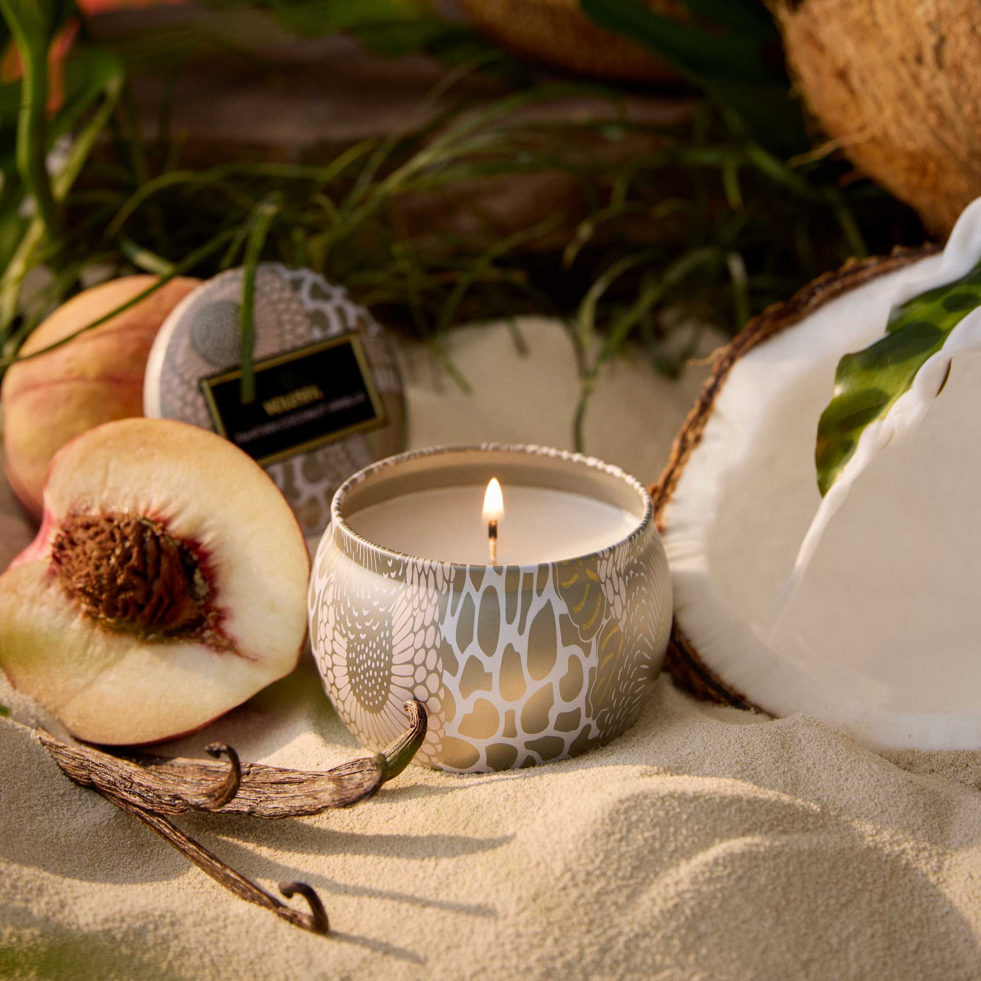 Voluspa Tahitian Coconut Vanilla duftljos, 25t