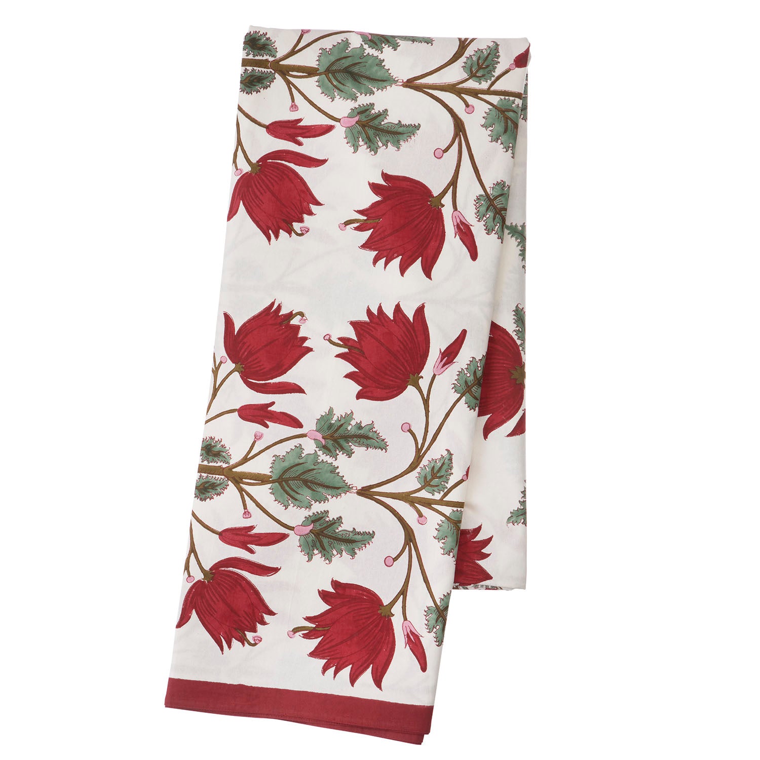 Bungalow Flora Scarlet duk, 170x300