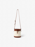 Camilla Pihl Canvas Bucket bag, brun